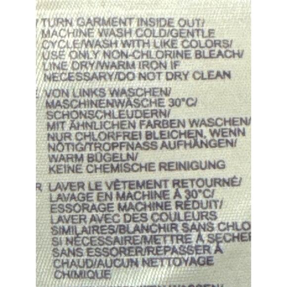 NYDJ 14 Blue Animal Print Maryland Straight Jeans Lift Tuck Technology - Picture 9 of 9